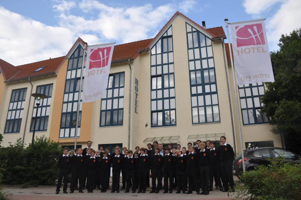 City Hotel Aschersleben Eksteriør bilde